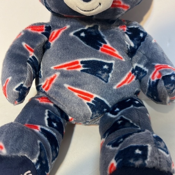 NFL Build A Bear Work Shop New England Patriots Plush Bear - Picture 5 of 12